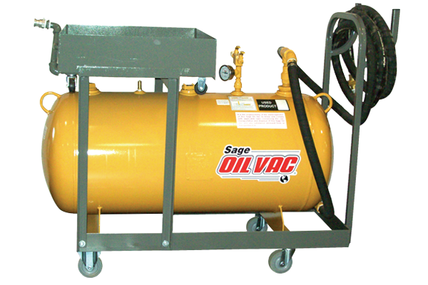 Sage Oil Vac Model 3014 1101 Evacuation Lube Cart