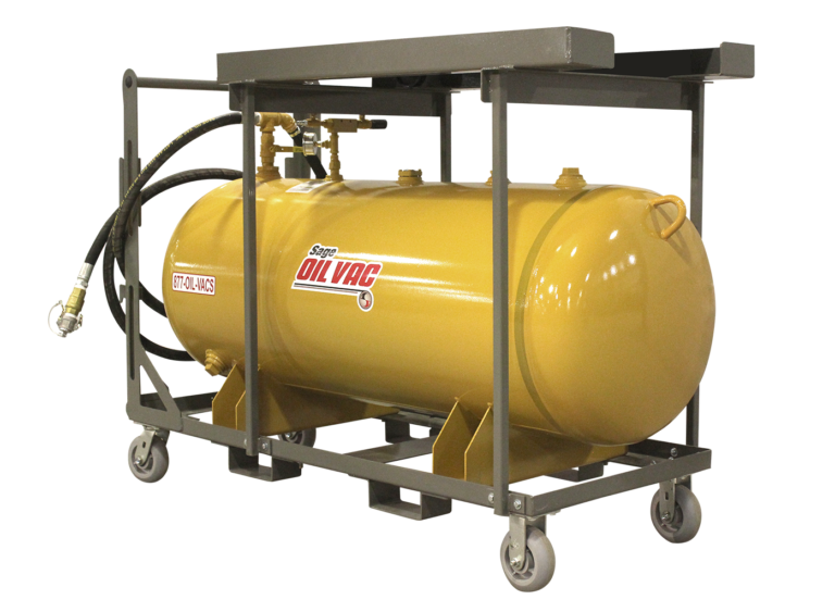 Professional Mobile Lube Equipment Sage Oil Vac