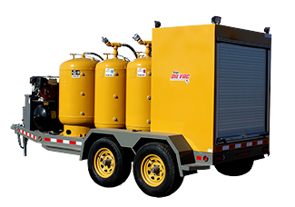 Sage Oil Vac jobsite trailer