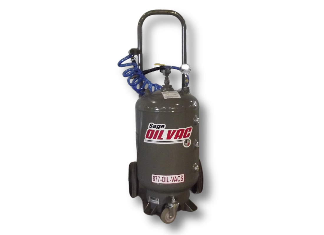 Sage Oil Vac Antifreeze Recycler Cart