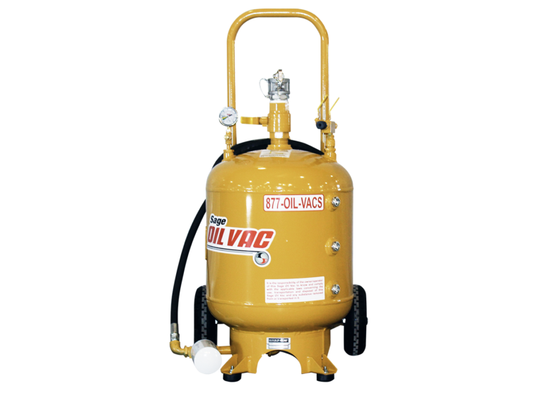 Professional Mobile Lube Equipment Sage Oil Vac