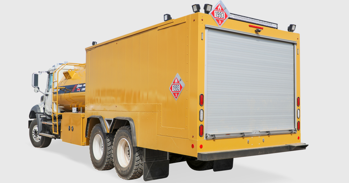 Class 8 Lube Truck Body Large Quantity Fuel & Lube Vehicle
