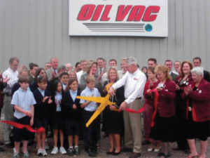 Sage Ribbon Cutting