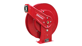 OIL HOSE REEL, SINGLE PRODUCT, 1/2 IN X 50 FT