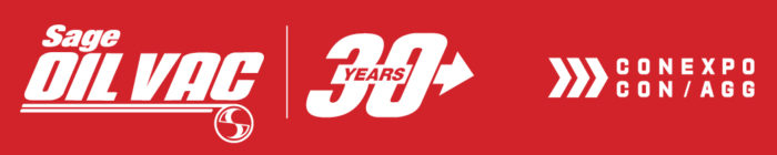 Sage Oil Vac 30th anniversary logo