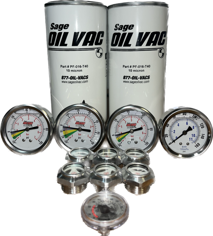 360 HERITAGE LUBE SKID MAINTENANCE KIT Sage Oil Vac Mobile Lube